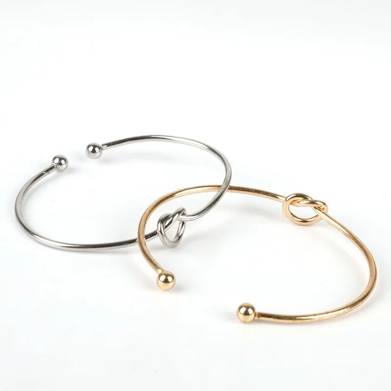 2019 New Arrival Adjustable Expandable Iron Bangles for Women Gold/Rhodium Plated Round Love Bracelet Jewelry joyeria mujer | Украшения и