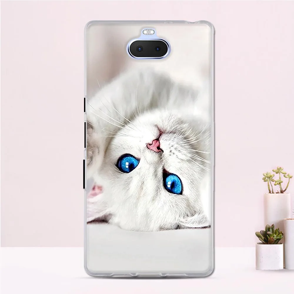 Чехол для sony Xperia 10 мягкий чехол из ТПУ XA3 накладка силиконовый 6 0 дюйма|Бамперы| |