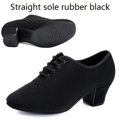 Спортивная обувь; парусиновая обувь для латинских танцев; женская обувь для взрослых; Современная обувь для бальных танцев; обувь для учителя; оксфорды с двумя точками; кроссовки - Цвет: style 3 heel 5 cm