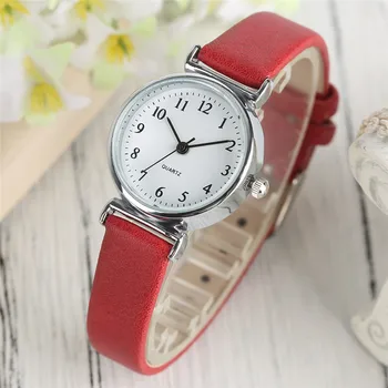 

Women Watch Trendy Girl Analog Quartz Leather Band Wrist Watch Elegant Modern Ladies Simple Casual Sport Fashion Dress Watch
