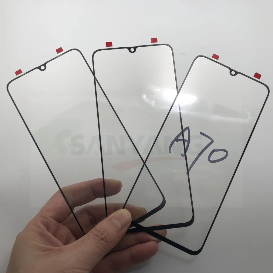

For Samsung Galaxy A70 A705 A705F LCD Touch Panel Screen Front Glass Outer Lens Phone Touch Panel A70 External Glass Original