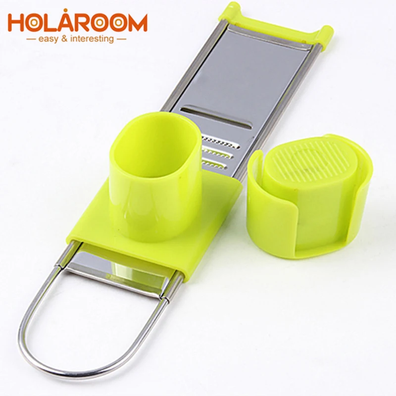 

Multifunction Stainless Steel Ginger Garlic Press Cutter Garlic Grater Crusher Slicer Plastic Hand Tools Kitchen Gadgets