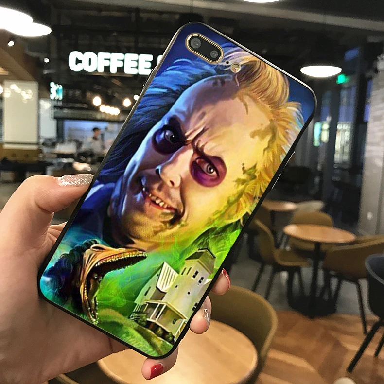Чехол для телефона от beetlejuice чёрный iphone X 7 XS XR XSMA 11 11Pro чехол Samsung S8 S9 S10|Бамперы| |