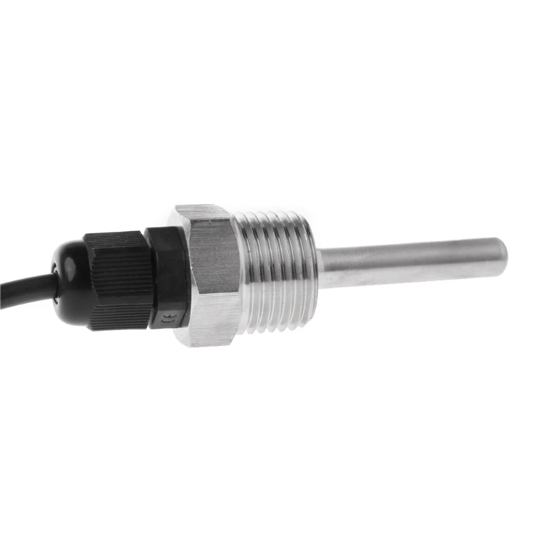 

PT1000 SUS304 Housing Platinum Resistance Temperature Sensor G1/2 Thread 3-Wires
