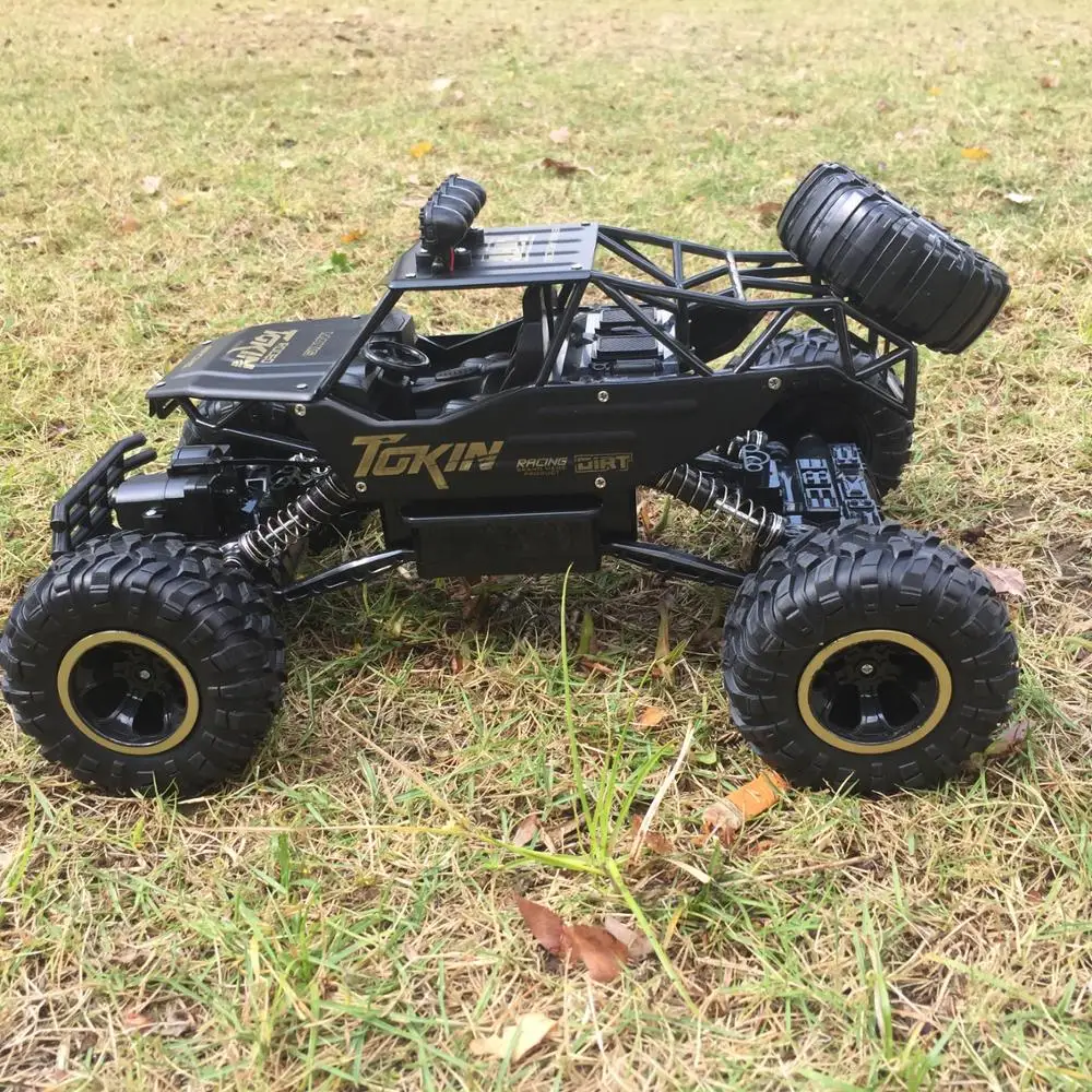 Скалолазание Rc автомобиль 4WD 2,4 GHz рок ралли 4x4 двойные двигатели Bigfoot автомобиль пульт дистанционного управления модель внедорожник