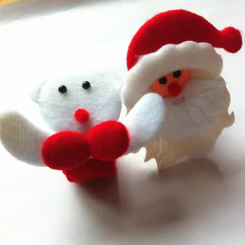 

4Pcs/Lot New Santa Claus Christmas pat circle wrist dance props Children's Toys Decorative baby toys