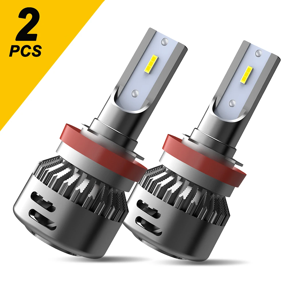 

2x H11 H16 LED Headlight Bulb H9 LED Bulb Auto Car LED Light lamp H8 Car Headlight for Volkswagen VW Golf 6 Golf 4 Passat B6 B7