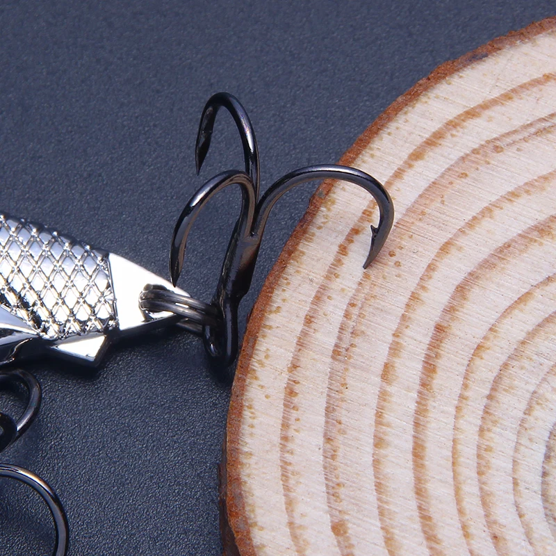 SEAPESCA 1 шт. ложка рыболовная приманка металлическая Crankbait 45 мм 16 г с басами тройник 2