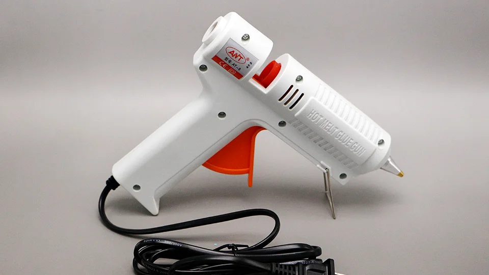 Free Shipping 220V 40-150W Hot Melt Glue Gun Temperature Adjustable Repair Kit Tools With 5 Pcs Glue Sticks Big Size