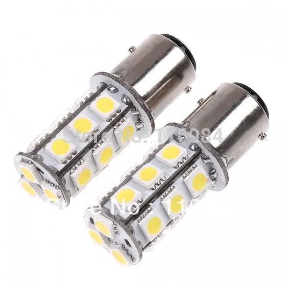 2 шт Белый 1157/Bay15d 2-pins 5050 18 SMD СВЕТОДИОДНЫЙ Автомобильный стоп-светильник