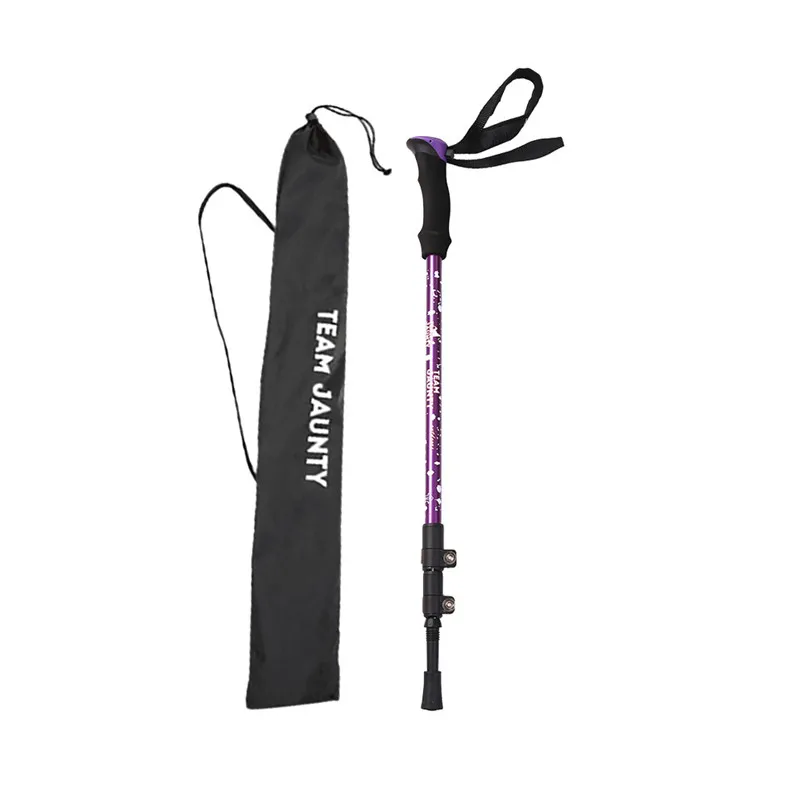 Walking Stick Hiking Climbing multi-purpose trekking pole Aluminum Alloy Alpenstock 63cm-135cm #2o30#F (6)