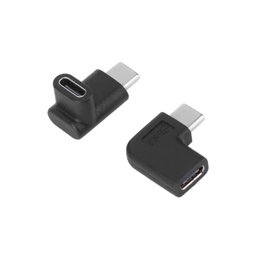 Новый 90 градусов под прямым углом USB 3,1 Тип C мужчин и женщин USB-C конвертер адаптер для смартфона для samsung