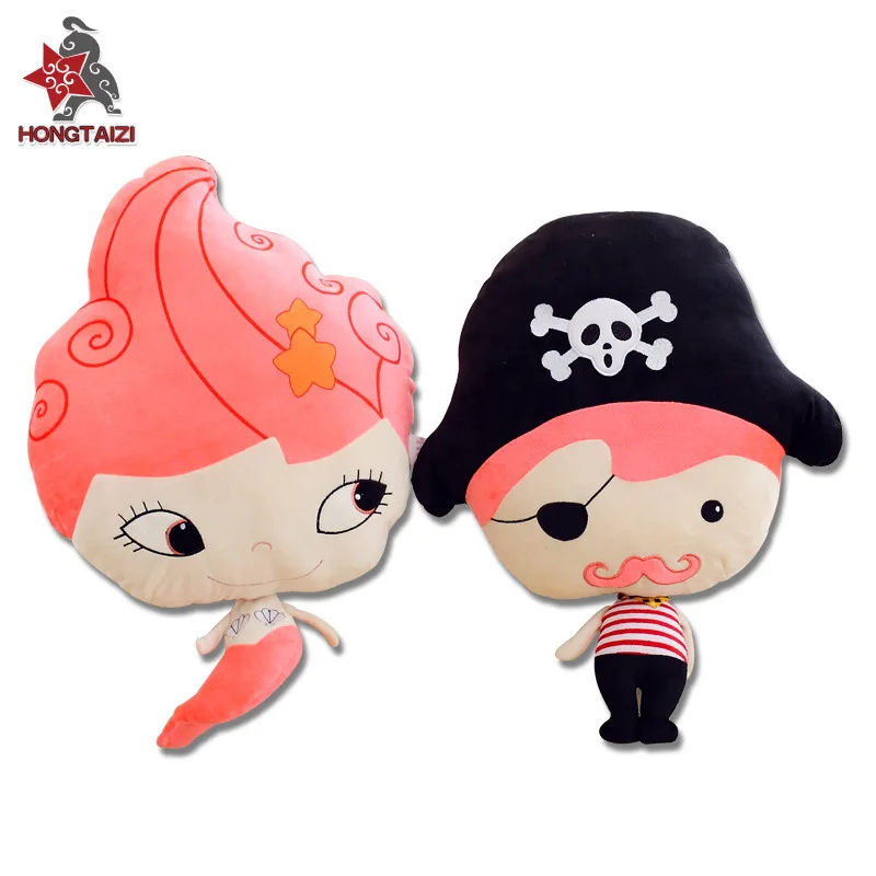 Cartoon pillow cushion Couple cushion Home decorat...