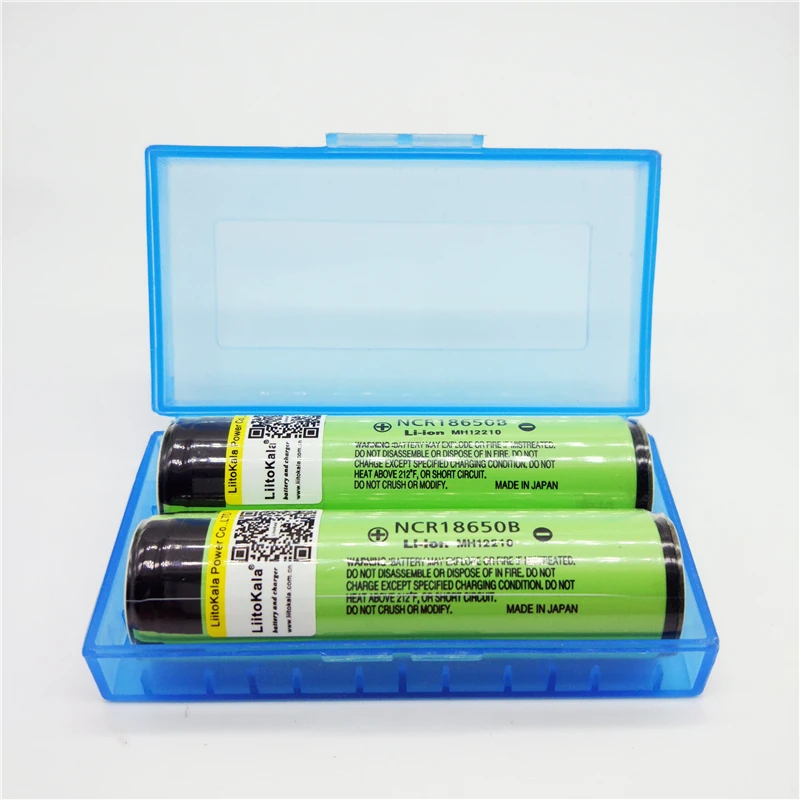 

2019 NEW liitokala 18650 battery Original Li-ion Rechargeable 3400mAh battery ncr18650b PCB Protected