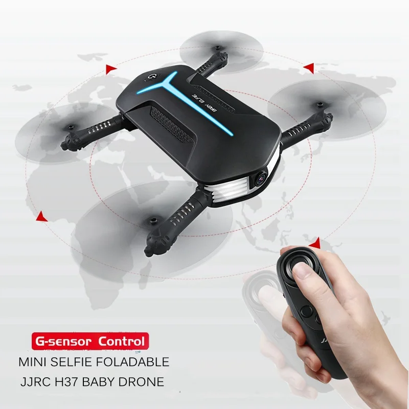 

Jjrc H37 Elfie Selfie Drones With Camera G Sensor Remote Control Toys Foldable Drone Fpv Dron Rc Drone 720p Wifi Rc Helicopter