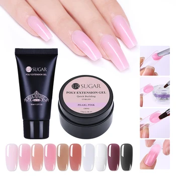 

UR SUGAR extension nail gel Finger Extending Crystal Jelly Nail Gel UV LED Hard Gel Acrylic Builder Nail Art Gel