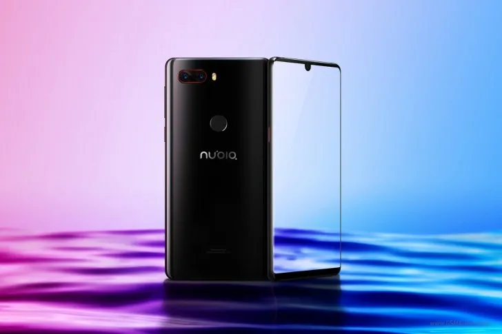 Мобильный телефон zte Nubia Z18, 5,99 дюймов, FHD экран с водными каплями, 6 ГБ, 64 ГБ, Восьмиядерный процессор Snapdragon 845, 16,0 Мп+ 20,0 МП, AI Camrea, телефон