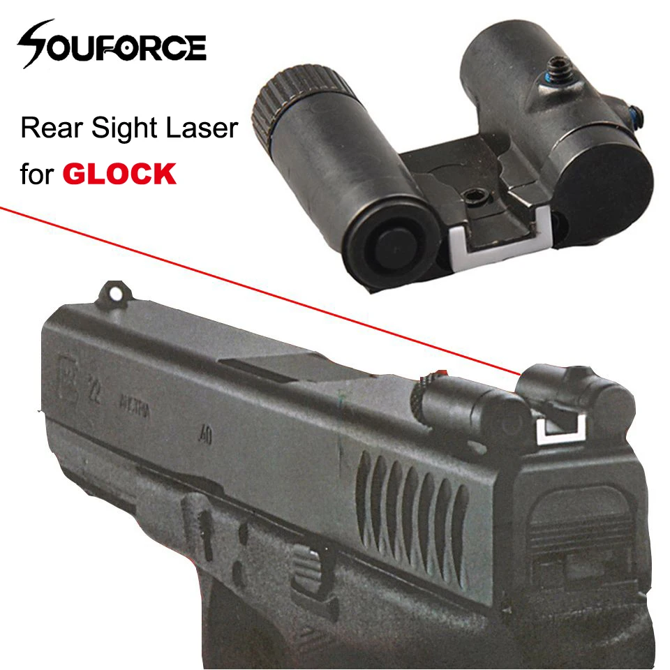 Rear Sight Laser Fits All Glocks Dual Laser Modes with Red Dot Laser
