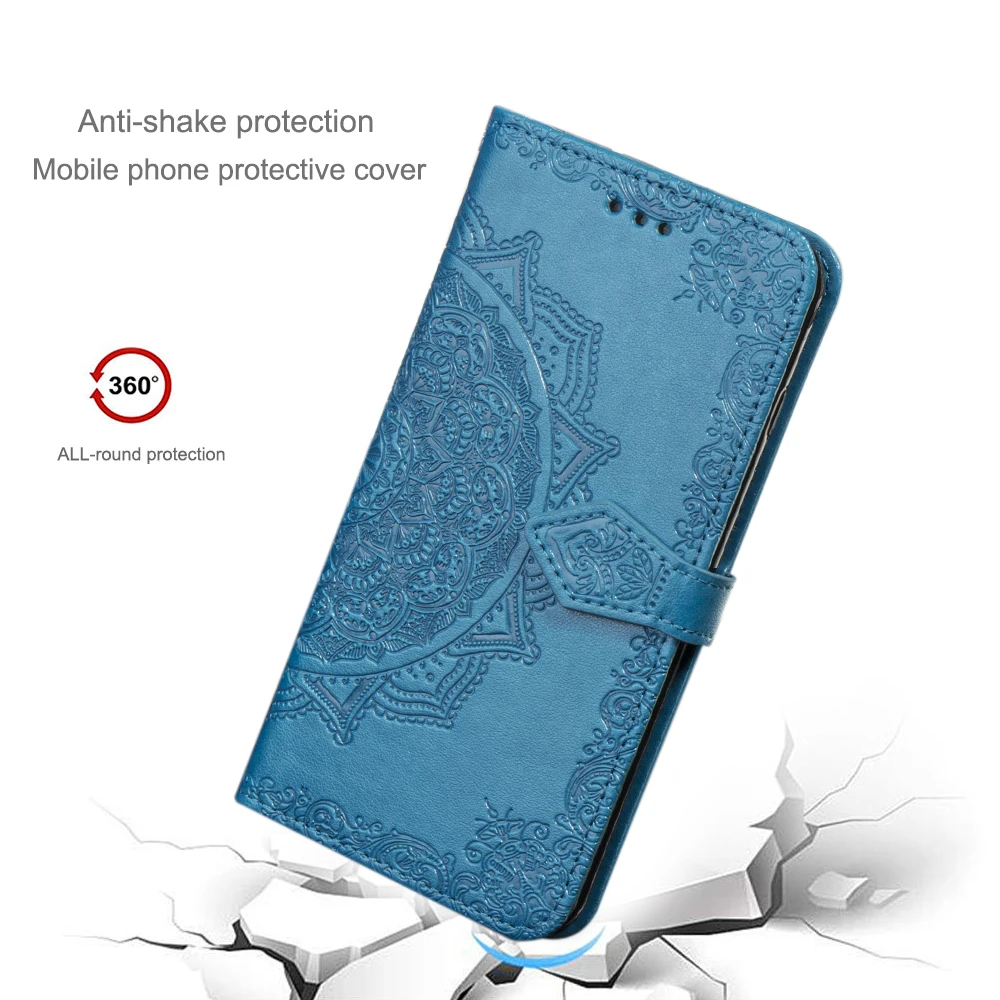 Флип чехол из искусственной кожи для Samsung Galaxy S10 S9 S8 Plus S7 S6 Edge S10e M10 M20 Note 8 9 C8 G530