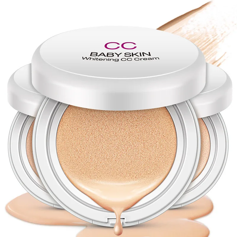 

Air Cushion BB CC Cream Moisturizing Whitening Base Oil-Control Isolation Nude Makeup Concealer Foundation Face Cosmetics Beauty