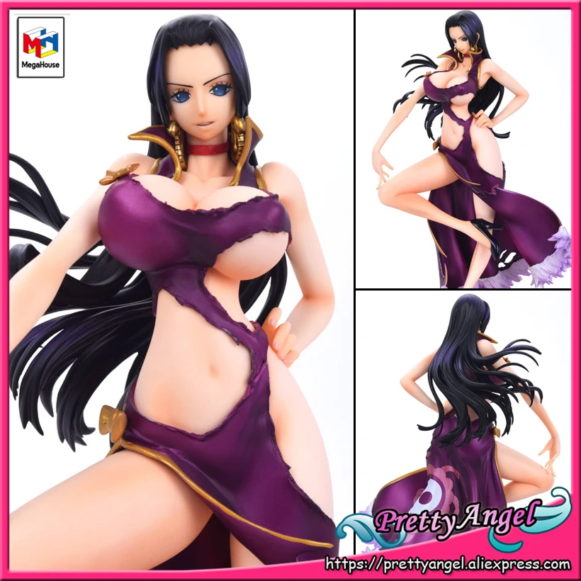 

Genuine MegaHouse P.O.P / Portrait Of Pirates Excellent Model LIMITED ONE PIECE BOA.HANCOCK Ver.3D2Y Collection Figure