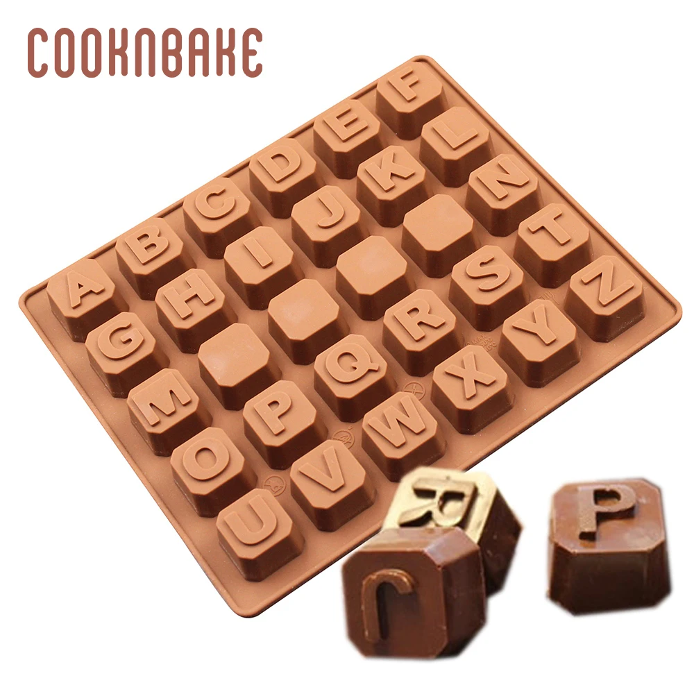 COOKNBAKE форма для шоколада с цифрами, силиконовая форма для торта, конфет, клейкая форма, силиконовая форма для выпечки, печенья, хлеба, 3D инструмент для украшения торта - Цвет: SICM-020-5