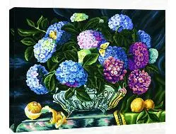 

MaHuaf-X1522 Hydrangeas Paint By Number Kit Diy Acrylic Painting On Canvas cuadros decoracion for home decor