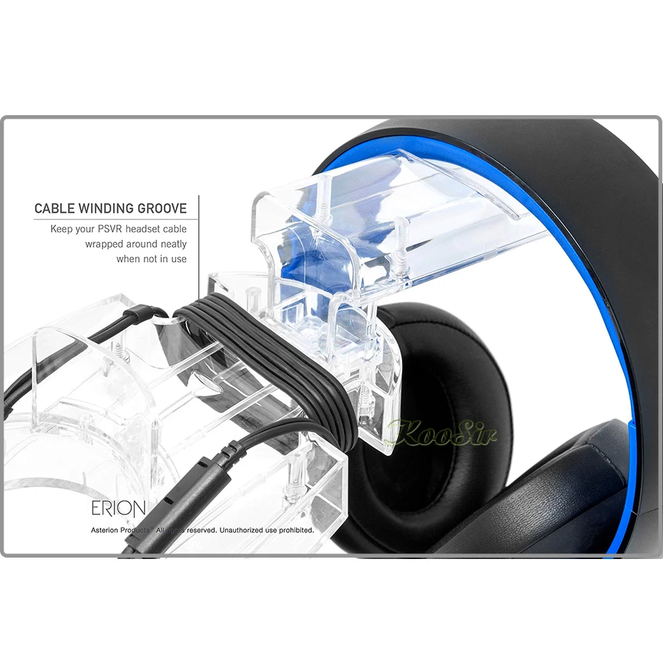  PS Move Motion PS4 Controller PSVR Headset Storage Showcase Joystick Charging Dock Station Stand Ho