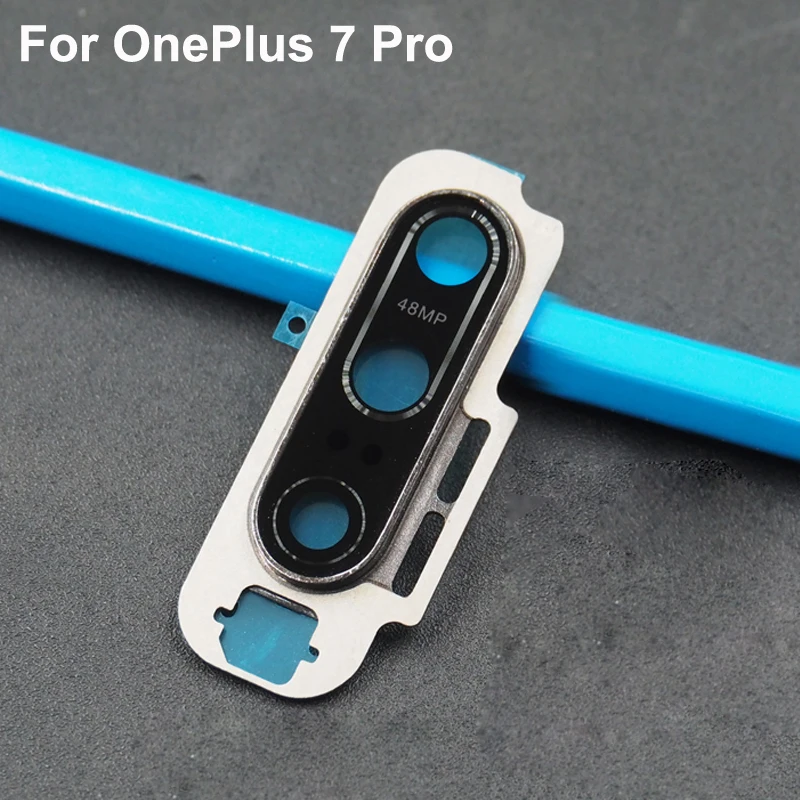 Высокое качество для OnePlus 7 Pro 7pro задняя камера стекло и стеклянная крышка рамка