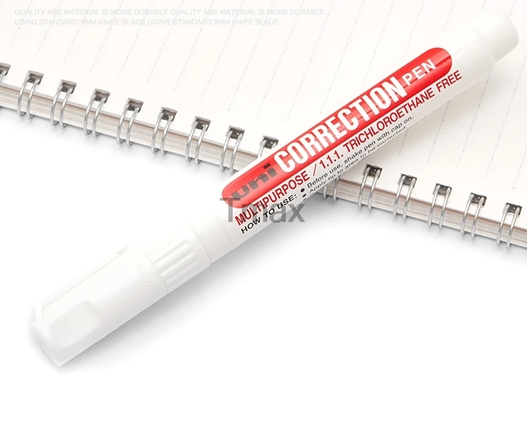 5 шт./лот UNI CLP-80 1,0 мм корректирующая ручка 8 мл принадлежности для жидкости