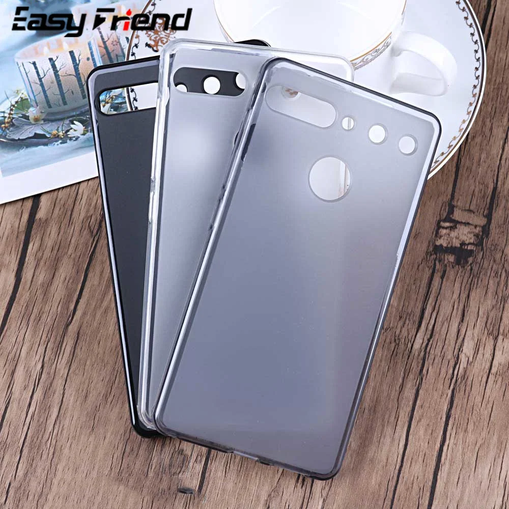 Для Essential Phone PH-1 5 7 дюймов PH 1 PH1 силиконовая ультратонкая задняя крышка матовый