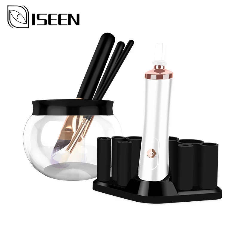 

Electric Makeup Brush Cleaner & Dryer Machine Set Make Up Brushes Automatic Rotation Washing Cleaning Tool Brush Accessories