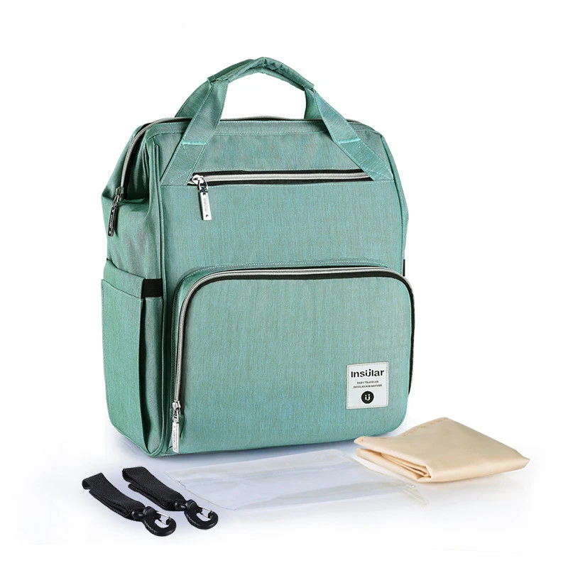 Модная сумка для мам, подгузник, Большая вместительная детская сумка, рюкзак для путешествий, дизайнерская сумка для кормления, уход за