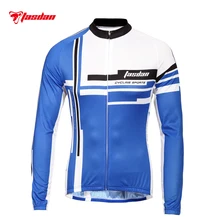 Tasdan Cycling Wear Cycling Jersey Mens Bike Shirt Long Cycling Jerseys Outdoor Sportswear
