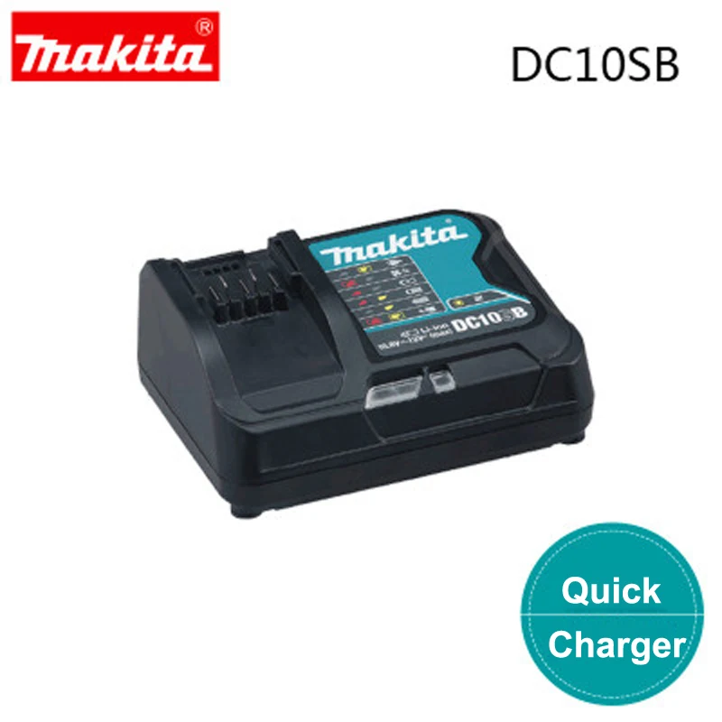 Япония Makita 12 В литиевая батарея зарядное устройство DC10WD для зарядки дрель электрическая отвертка литиевая батарея зарядное устройство - Цвет: DC10SB quick