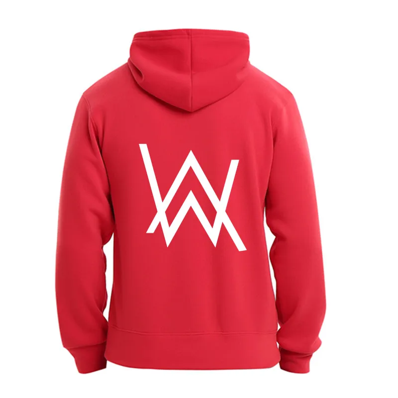 Winter Fleece Sweatshirt Alan Walker Faded Hoodie Men Sign Printing Hip hop Rock Star sweatshirt Fl