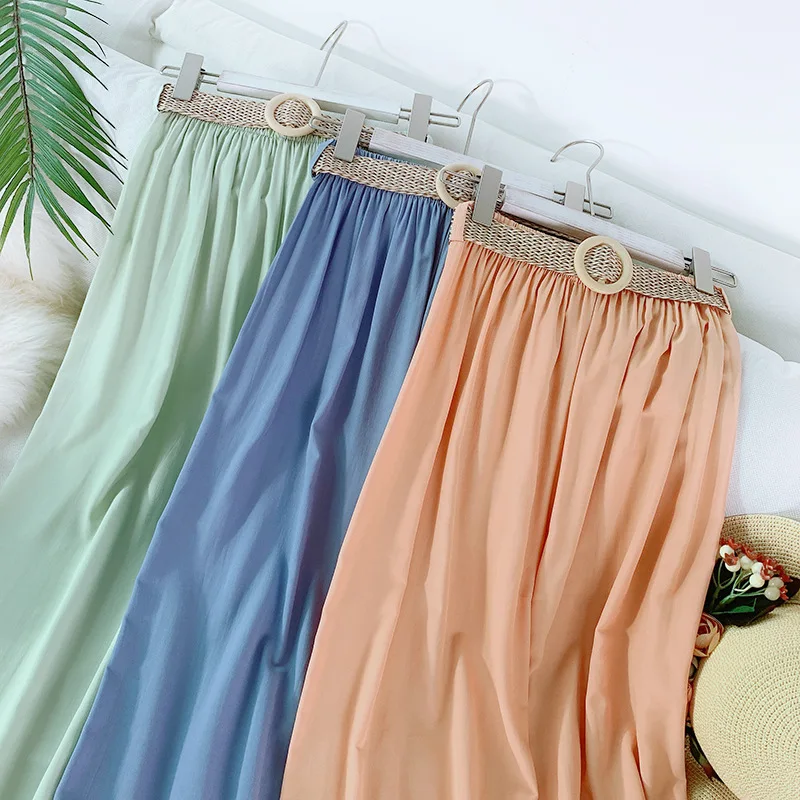 AcFirst Summer Women Fashion Blue Orange Long Loose Pants Wide Leg Pants High Waist Female Pants Casual Sweatpants Sashes AcFirst Summer Women Fashion Blue Orange Long Loose Pants Wide Leg Pants High Waist Female Pants Casual Sweatpants Sashes