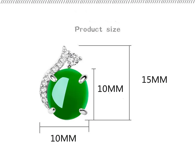 925 Серебряный халцедон, нефрит, зеленый агат, серьги с бриллиантами, серьги с бирюзой, 925 Гранат, серьги-гвоздики для женщин