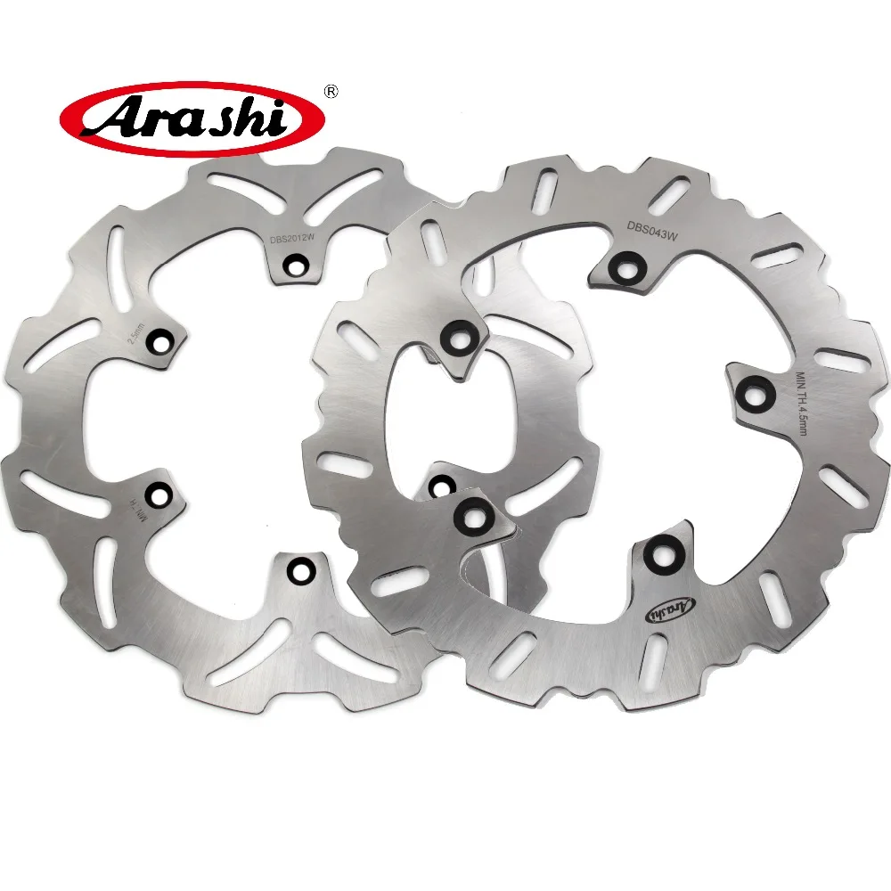 

ARASHI For YAMAHA YZ426F WR426F CNC Front Rear Brake Rotors Brake Disc YZ 426F WR 426F 2002 YZ-426F WR-426F WR250 YZ250 WR125