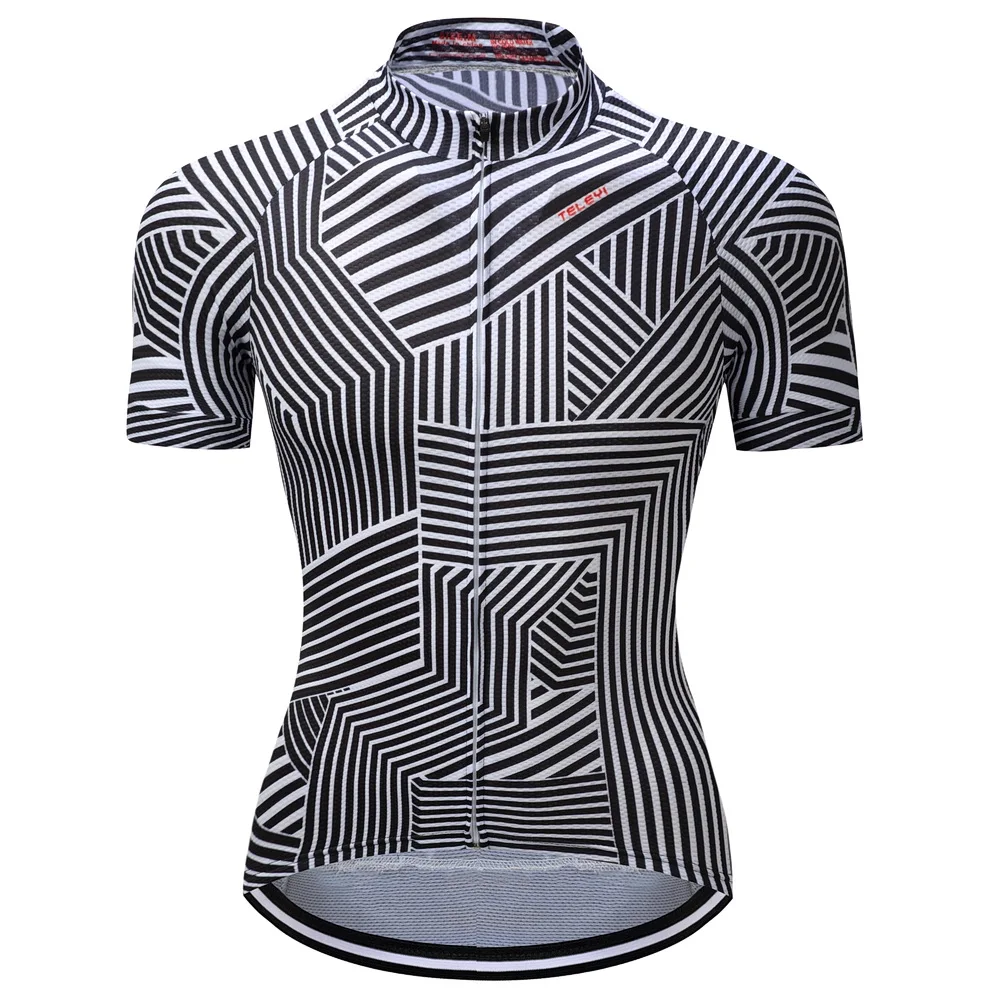 

2017 Brand Zebra stripes Racing Bike Pro Team Cycling Clothing Ropa Ciclismo Moisture Wicking MTB Bicycle Cycling Jerseys