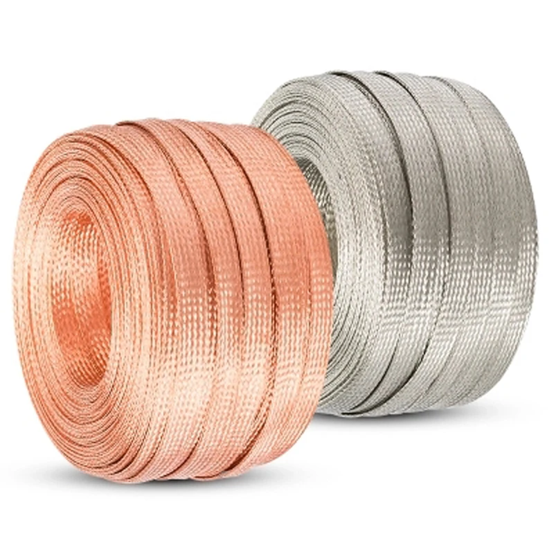 pimienta Memorizar diámetro 10M Copper Shield Network 2mm-10mm Cable Sleeve Braided Anti-interference  for Power, audio, speaker Metal sheath _ - AliExpress Mobile
