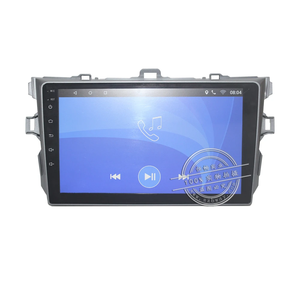 Flash Deal HACTIVOL 9" car radio for TOYOTA COROLLA 2007 2008 2009 2010 2011 android 7.0 car dvd player with bluetooth,1G RAM 16G ROM 14