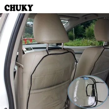 

CHUKY Universal Car Anti Child Kick Pad Backseat Protector Cover Mat Anti Stepped Dirty For Toyota Coralla CHR Yaris Honda Civic