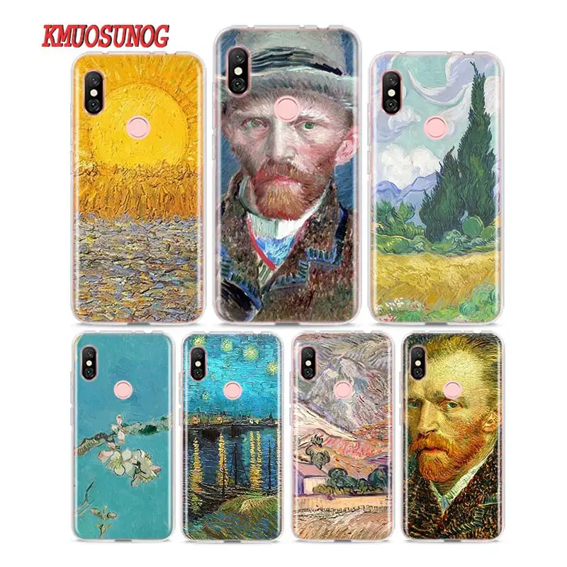 

Silicone Phone Case Vincent Van Gogh for Redmi 7 Y3 Y2 S2 Xiaomi Redmi Note 7 6 6A 5 5A Pro Plus 4 4X Cover