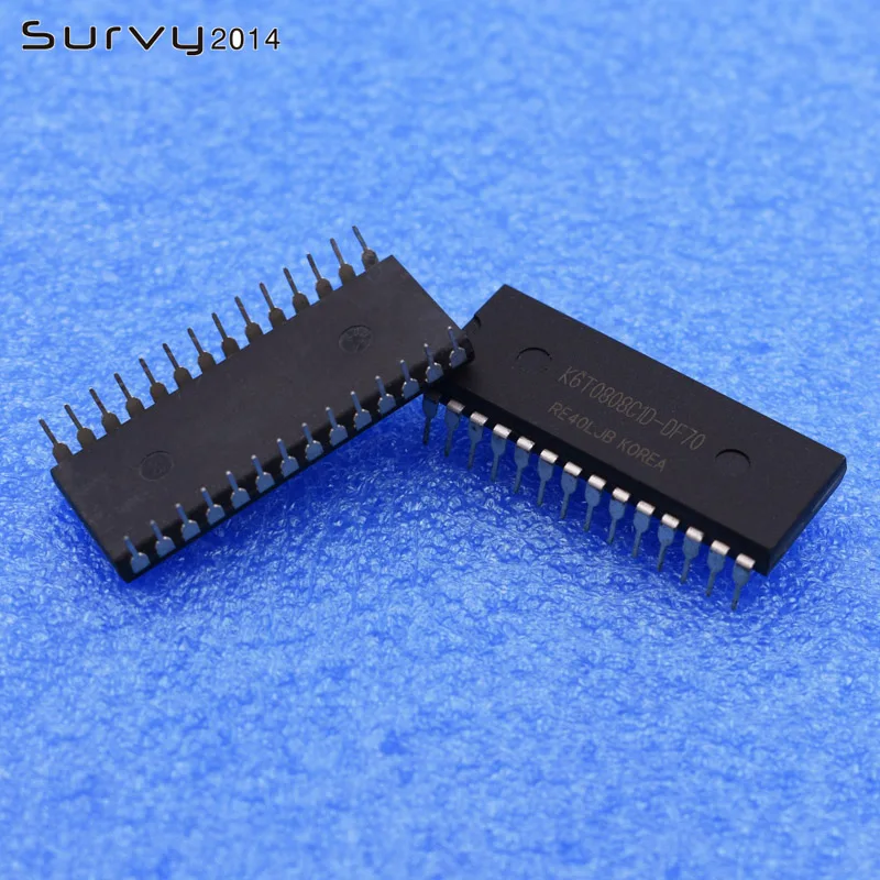 1/5PCS K6T0808C1D-DF70 K6T0808 DIP-28 32Kx8 bit Low Power CMOS Static RAM IC