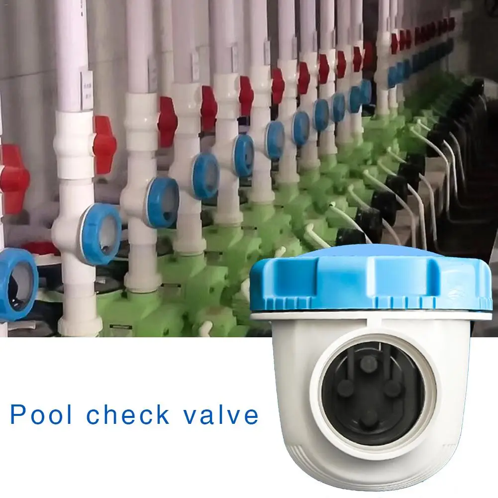 

2 Inch Corrosion Resistant Swimming Pool Pipe Check Valve Replacement Accessories Pool and Spa Automatic Feeder