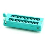 narrow test locking socket dip 40 pin