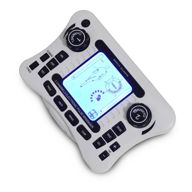 TENS UNIT/Dual Channel Output TENS EMS Pain Relief/Electrical Nerve Muscle Stimulator/Digital Therapy Massager/Physiotherapy 5