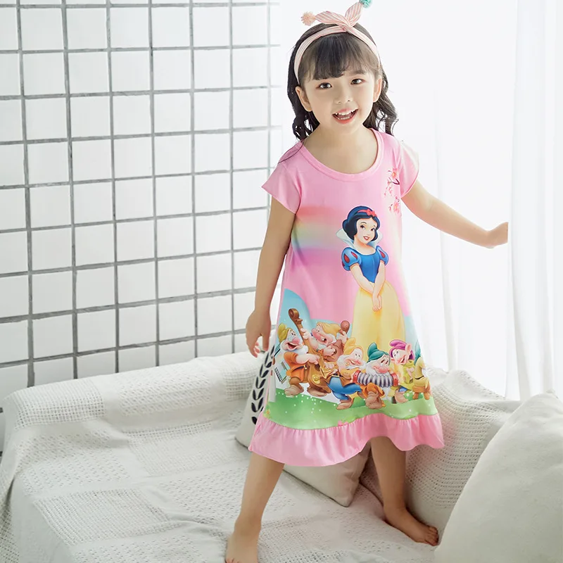 Дисней, Холодное сердце, детское платье для девочек, От 2 до 12 лет, летние платья с принтом для девочек, детская одежда, хлопок, платье принцессы, наряды - Color: HC333