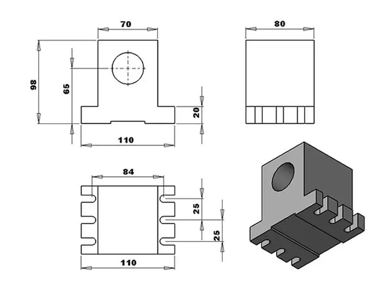 CNC 4th axis A aixs роторная ось с патроном для ЧПУ маршрутизатор cnc miiling машина